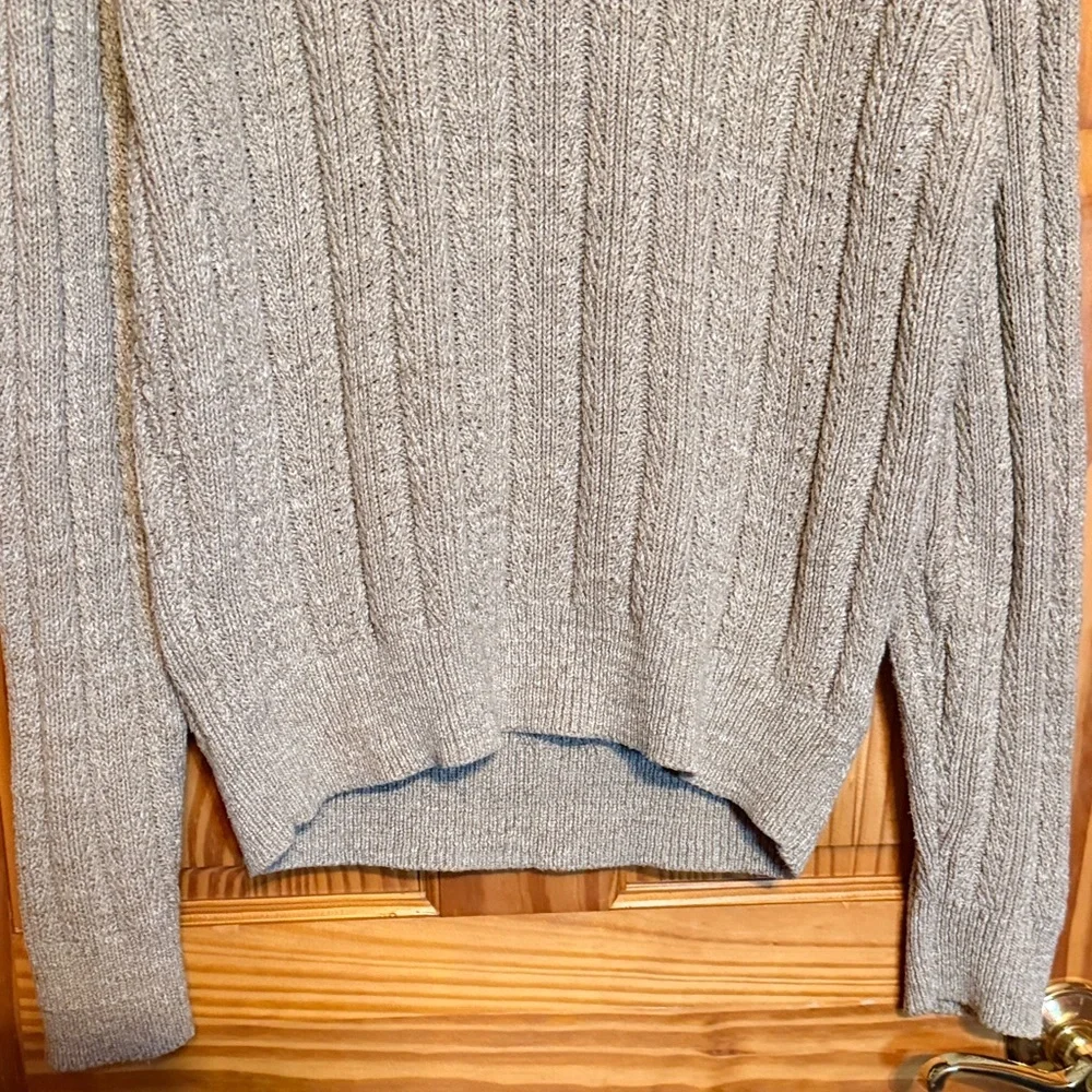 J. Crew Shawl Collared Knitted Pullover Sweater Mens Size M